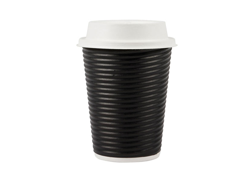 90mm Zero Waste Eco Friendly Disposable Compostable Biodegradable Paper Pulp Button Cup Sip Lid