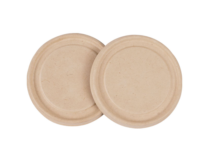 Zero Waste Eco Friendly Disposable Compostable Biodegradable Paper Pulp Hot Cup Lid