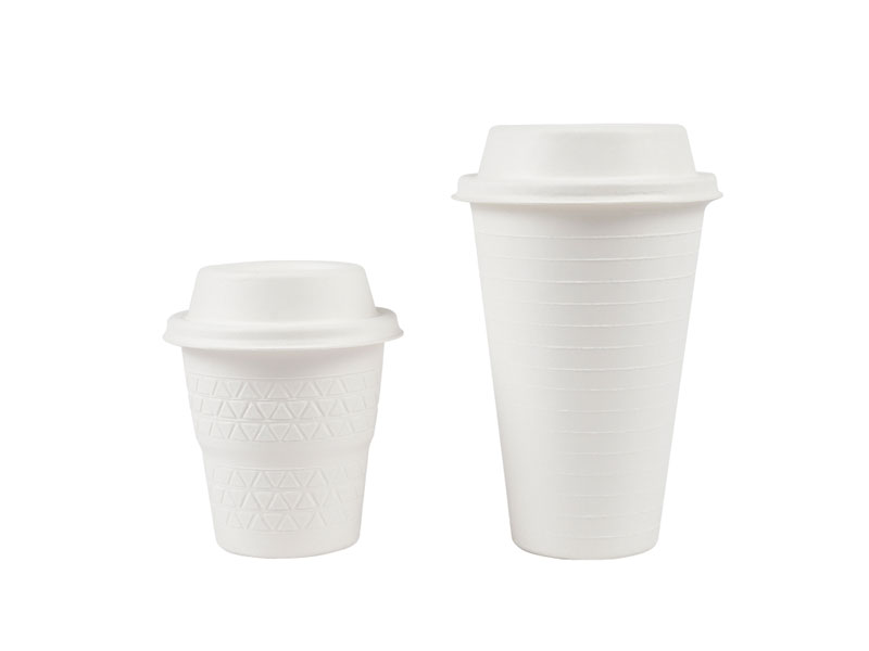 paper cup with dome lid
