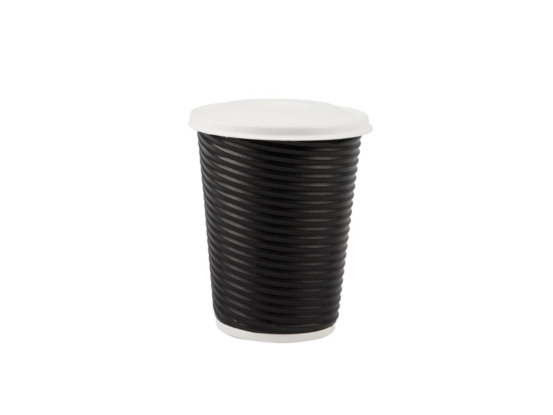 90mm Eco Friendly Disposable Compostable Biodegradable Paper Pulp Straw Cup Lid
