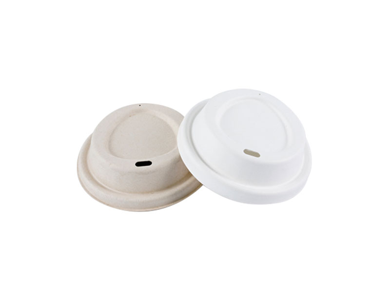 Zero Waste Eco Friendly Disposable Compostable Biodegradable Coffee Paper Pulp Cups With Lids