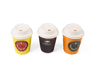 80mm Eco Friendly Disposable Compostable Biodegradable Paper Pulp Coffee Cup Lid
