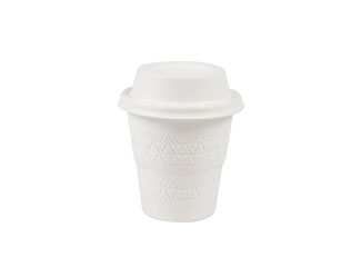Eco Friendly Custom Disposable Compostable Biodegradable Paper Pulp Coffee Cups