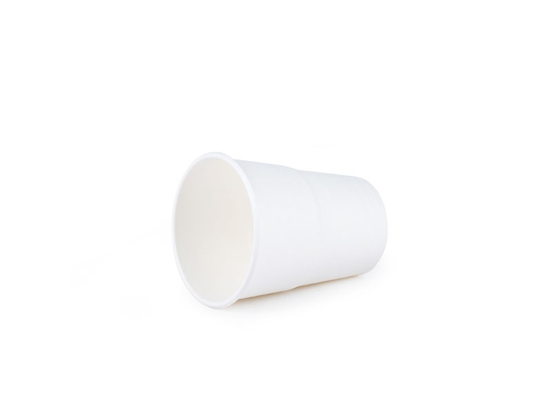 Eco Friendly White Disposable Smoothie Paper Pulp Coffee Cups Bulk