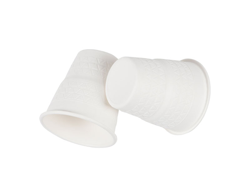 Small Eco Disposable Compostable Biodegradable Paper Pulp Cups For Hot Drinks