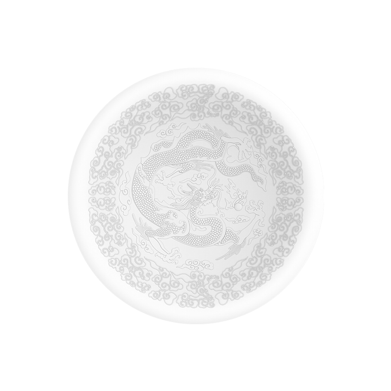 Bio Disposable Dragon Pattern Plates