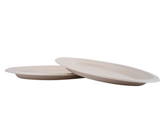 Eco Friendly Disposable Biodegradable Compostable Nice Paper Pulp Cake Plates