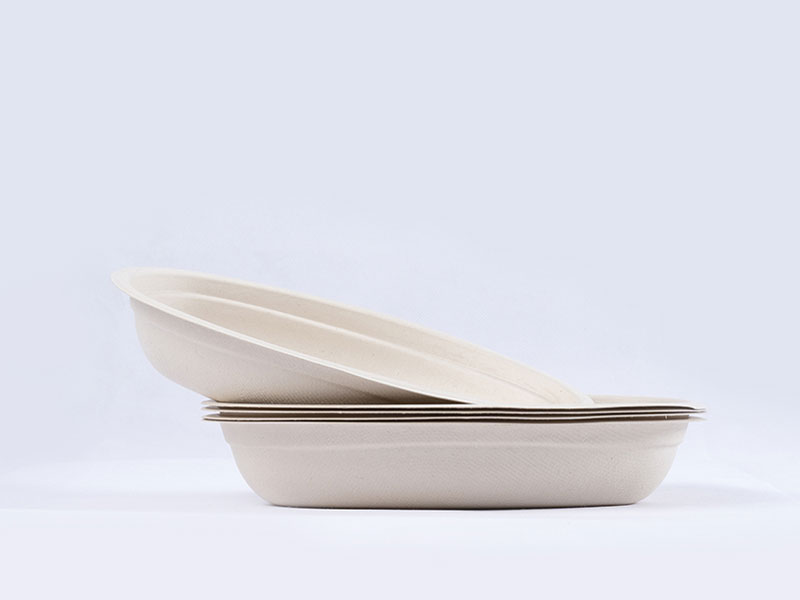 Eco Friendly Recyclable Disposable Biodegradable Compostable Dinner Paper Pulp Plates
