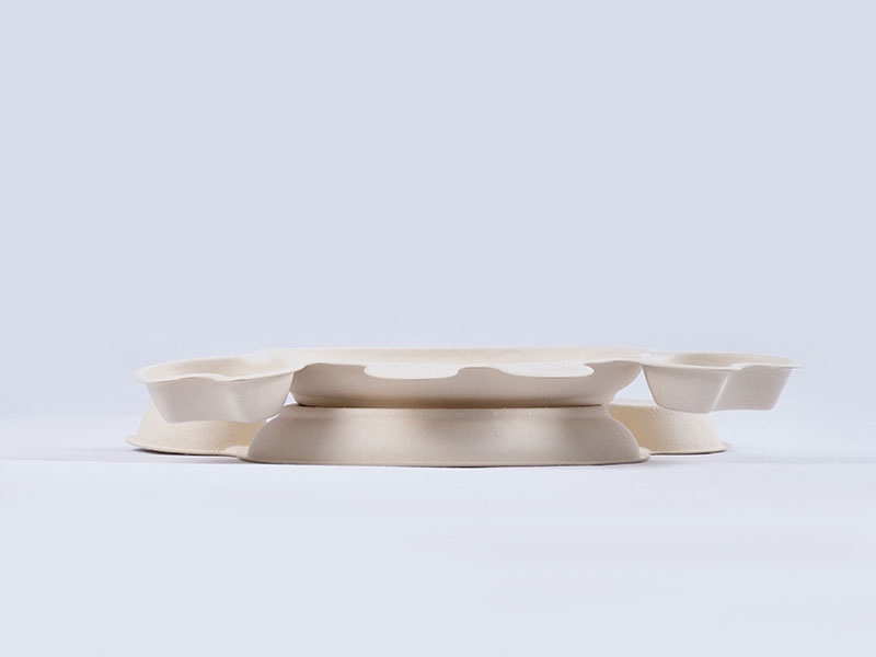 Eco Friendly Disposable Biodegradable Compostable Decorative Wedding Paper Plates