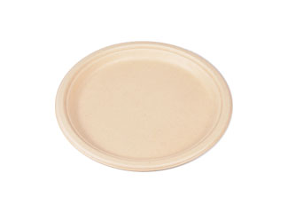 Eco Biodegradable Compostable Disposable Strong Paper Pulp Plates Cost Bulk