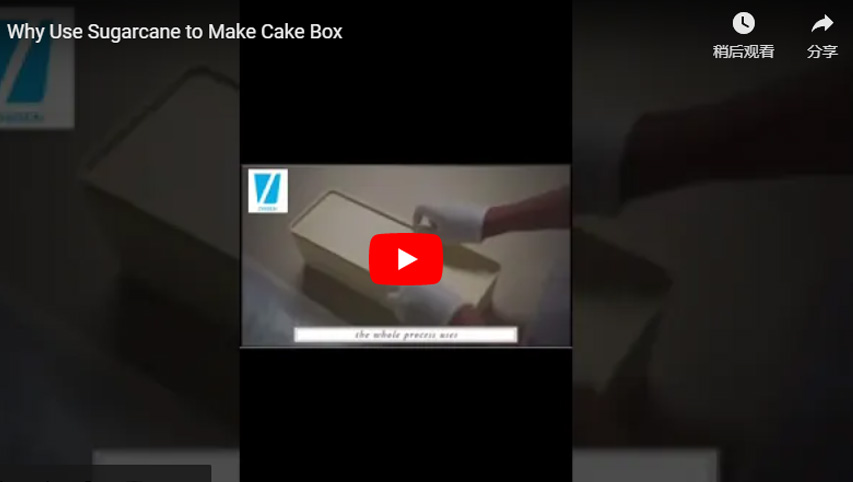 Why Use Sugarcane to Make Cake Box